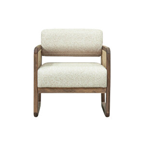 Alaves Hazeran Jüt Çay Seti Ceviz Ahşap,sütlü Kahve (1 Adet Iki̇li̇ Berjer 2 Adet Tekli̇ Berjer)