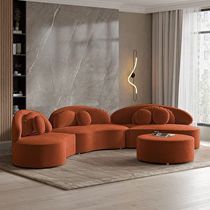 Scks-081 Astra Modern Koltuk Takımı Montajsız Oturma Grubu Kanepe