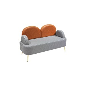 Petra Çay Seti Siyah Kazayağı/taba Deri (2 Adet Tekli̇ Berjer 1 Adet Iki̇li̇ Berjer 1 Adet Puf)