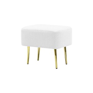 Petra Çay Seti, Kırık Beyaz (2 Adet Tekli̇ Berjer 1 Adet Puf)