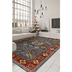 Her Adımda Bir Desen Geleneksel Dokunuşlu Modern Kaymaz Taban Halı