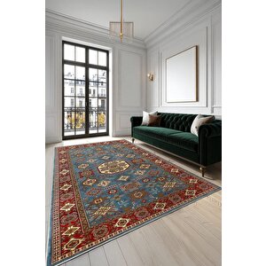 Her Adımda Bir Desen Geleneksel Dokunuşlu Modern Kaymaz Taban Halı