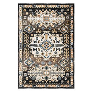 Salonunuza Kültürel Bir Dokunuş Geometrik Ve Floral Desenli Kaymaz Taban Halı