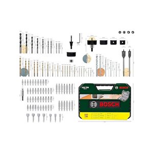 Einhell Tp-cd 18/60 Li-i Bl Solo Akülü Vidalama + 2 X 2.5 Ah Akü Ve 103 Parça Uç Seti (çanta Dahil)