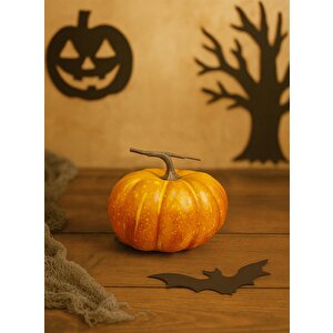 Cadılar Bayramı Yapay Balkabağı Halloween Parti Dekorasyonu 25 Cm