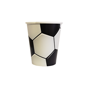 Futbol Temalı Bardak Doğum Günü Karton Parti Bardağı 8'li