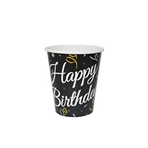 Happy Birthday Bardak Siyah