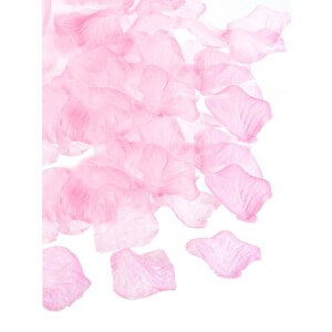 Pembe Gül Yaprağı Sevgililer Günü Romantik Süsleme Dekor