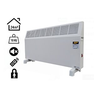 Hbk2000d Heatbox Konvektör 2000w Dijital Elektrikli Isıtıcı