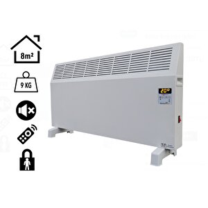 Hbk500d Heatbox Konvektör 500w Dijital Elektrikli Isıtıcı