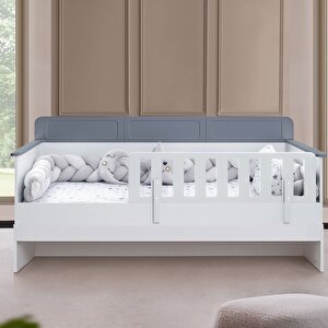 Karyola, Mira Montessori Karyola - Antrasit + 1 Adet Comfort Yatak