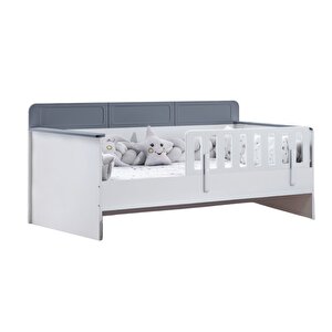 Karyola, Mira Montessori Karyola - Antrasit + 1 Adet Comfort Yatak