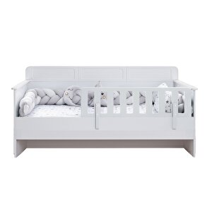 Karyola, Mira Montessori Karyola - Beyaz + 1 Adet Comfort Yatak