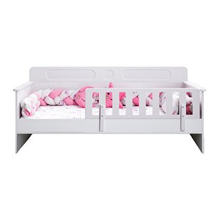 Karyola, Flora Montessori Karyola - Beyaz + 1 Adet Comfort Yatak