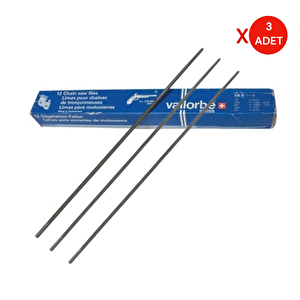 Vallorbe 13/64'' Zincir Bileme Eğesi (5.2mm) 3 Adet