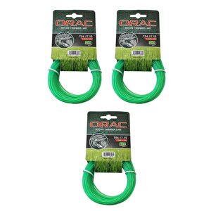 Misina Yuvarlak 1.7mm 15 M Crocodile Yeşil 3 Adet