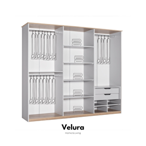 Respi Yatak Odası Takımı (dolap + Şifonyer + Komodin + Karyola)