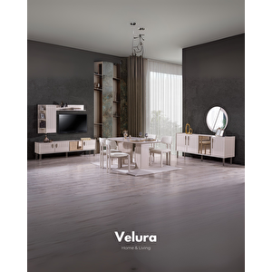 Tress Yemek Odası Takımı (yemek Masası + 4 Adet Sandalye)