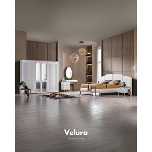 Boerno Yatak Odası Takımı (dolap + Şifonyer + Komodin + Karyola)
