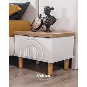 Boerno Yatak Odası Takımı (dolap + Şifonyer + Komodin + Karyola)