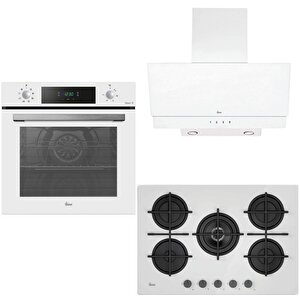 Xl Beyaz Ankastre Set (ho3158w -hvg74c3w -hdg9c2gwtk )