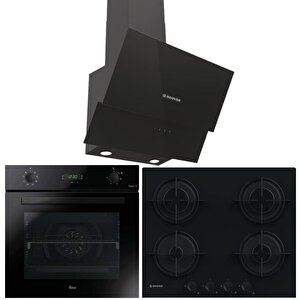 Ankastre Set Siyah ( Ho3158b -hdg6c2gbtk - Hvw6mbb )