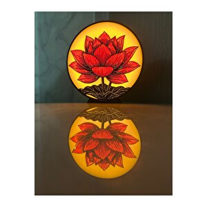 Nex Dekoratif Işık - Kızıl Lotus