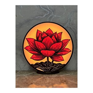 Nex Dekoratif Işık - Kızıl Lotus
