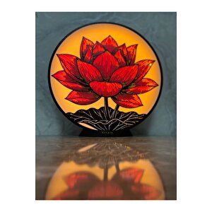 Nex Dekoratif Işık - Kızıl Lotus