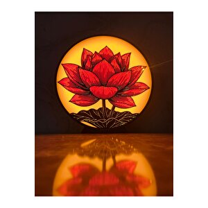 Nex Dekoratif Işık - Kızıl Lotus