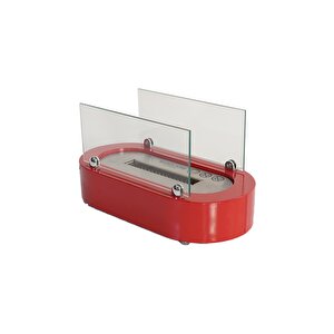 Notte Kırmızı Masaüstü Bioetanol Şömine