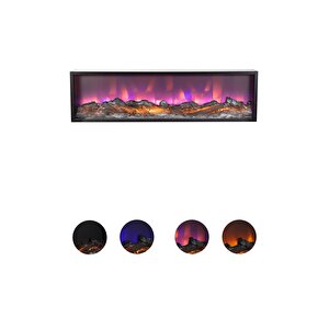 Ekonomik 110 Cm Elektrikli Şömine