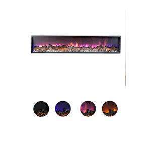 Ekonomik 150 Cm Elektrikli Şömine