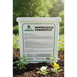 Minerogold Vermikülit 6l | Doğal Su Tutucu | Organik Tarım Ve Bahçecilik İçin