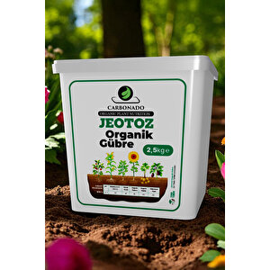 Jeotoz Organik Gübre 2,5 Kg – Doğal Bitki Besini, Yüksek Verim Ve Sağlıklı Gelişim