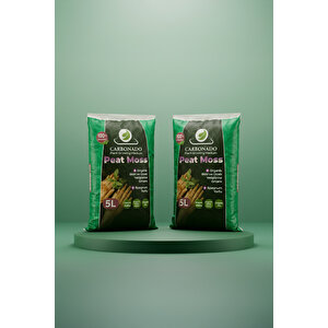 Peat Moss 5l X2 | Organik Torf Toprak | Saksı Ve Fide İçin | Avantaj Paket