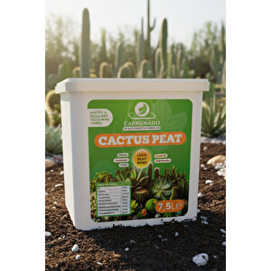 Cactus Peat 7,5 Litre Kaktüs Ve Sukulent Yetiştirme Torfu