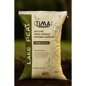 Lake Peat 70l | Organik Yetiştirme Ortamı, Yüksek Su Tutma Kapasitesi, Doğal Torf
