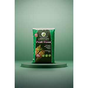 Peat Moss 5l | Hava Alan Torf Toprak, Saksı Ve Fide Için %100 Organik Büyüme Ortamı