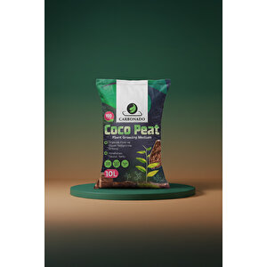 Coco Peat 10l | Hindistan Cevizi Lifli Torf, Su Tutucu, Hızlı Köklenme Için Mükemmel