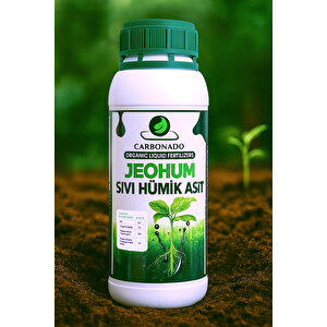 Jeohum Sıvı Hümik Asit 1l | Bitki Besleyici, Toprak Yapılandırıcı %100 Organik Gübre