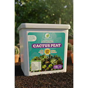 Cactus Peat 15 Litre Kaktüs Ve Sukulent Yetiştirme Torfu