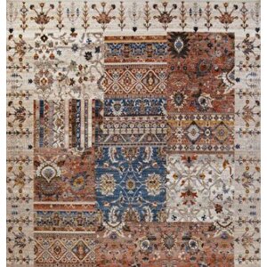 Gabardin Halı 7/24 Serisi 1266 Kemik Salon Oturma Yatak Odası Halısı 160x230 cm