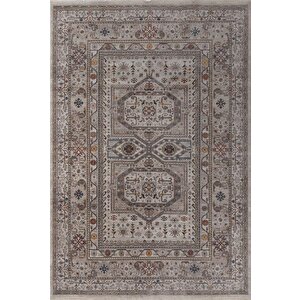 Gabardin Halı 7/24 Serisi 1481 Kemik Salon Oturma Yatak Odası Halısı 200x290 cm