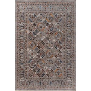 Gabardin Halı 7/24 Serisi 1569 Gri Salon Oturma Yatak Odası Halısı 160x230 cm
