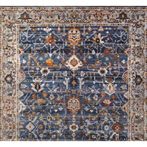 Gabardin Halı 7/24 Serisi 0727 Lacivert Salon Oturma Yatak Odası Halısı 200x290 cm