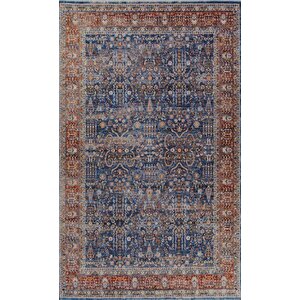 Gabardin Halı 7/24 Serisi 1154 Lacivert Salon Oturma Yatak Odası Halısı 200x290 cm