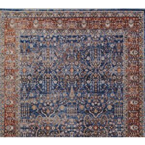 Gabardin Halı 7/24 Serisi 1154 Lacivert Salon Oturma Yatak Odası Halısı 200x290 cm