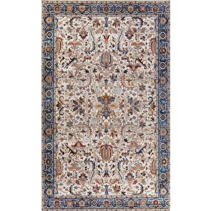 Gabardin Halı 7/24 Serisi 1155 Kemik Salon Oturma Yatak Odası Halısı 160x230 cm