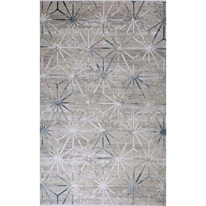 Armina Serisi 2023 Mavi Salon Oturma Yatak Odası Halısı 150x233 cm